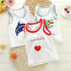 Children Cotton Sleeveless Vest Crew Neck Summer Sports Style Tank Tops, Size: 120cm(Gray Dolphin)