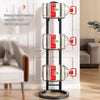 Basketball Storage Rack Volleyball Stand Holder, Spec: 2 Layers Black