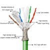 10m CAT6 Double Shielded Gigabit Industrial Cable Vibration-Resistant And Highly Flexible Drag Chain Cable