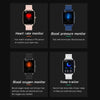 MX7 1.69 inch IPS Touch Screen IP68 Waterproof Smart Watch, Support Sleep Monitoring / Heart Rate Monitoring / Bluetooth Call / Body Temperature Monitoring(Black)