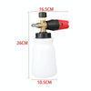 High Pressure Car Wash Water Gun Foam Pot Snowflake PA Foam Pot