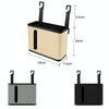 Car Seat Back Hanging Tissue Storage Box(Grey)