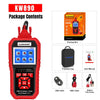 KONNWEI KW890 2 in 1 Car OBD2 Fault Detector + Maintenance Light Reseter