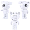 5W Astronaut Starry Sky Projection Lamp USB Night Light (White)