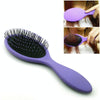 Soft Women Hair Brush Salon Hairstyles Comb Wet Dry Scalp Massage Brushes(Purple)