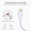 USB to 8 Pin Synchronous Data Charging Cable, Cable Length: 1m(White)