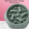 Slow Feeder Dog Bowl, Green, Anti-Gulping, Non-Slip