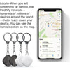 Nutale F11X Bluetooth Tracker - Grey - Key Finder Anti-Lost Alarm