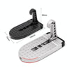 Car Hook Door Foldable Foot Pedal with Safety Hammer(Black)