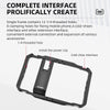 YELANGU LW-B01-1 Vlogging Live Broadcast Smartphone Video Rig Metal Cage (Black)