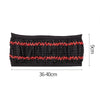 Universal Car Steering Wheel Ice Silk Non-slip Breathable Protective Cover(Red Black)