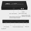 XP03 4K 2x2 HDMI Video Wall Controller Multi-screen Splicing Processor, Style:Playback Version(EU Plug)