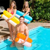 Foldable Double-purpose Backrest Float Hammock with Net, Size: 130x73cm (Sapphire Blue)