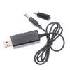 KWS-912V USB Boost Converter DC 5V to 9V / 12V Converter Cable + 3.5x1.35mm Plug Set
