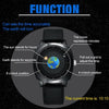addies MY-1704 Earth Pattern Silicone Strap Watch for Men, Support Life Waterproof