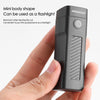 BENGGUO Bicycle Front Light Rechargeable Flashlight 3 Lighting Modes(Black)