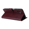 For Samsung Galaxy A26 5G 3-Card Slots Multifunctional Leather Phone Case(Wine Red)