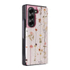 For Samsung Galaxy Z Fold6 Printed Double Buckle RFID Anti-theft Phone Case(Dried Flower World)