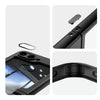 For Samsung Galaxy Z Flip6 360 Holder MagSafe Acrylic Hybrid TPU Phone Case(Black)