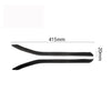 2 PCS Carbon Fiber Car Rear Fog Lamps Decorative Sticker for Tesla Model X