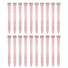3 Sets 20pcs/Set  Fishbone Silicone Cable Tie Cable Organizer Winder, Color: Pink