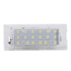 2 PCS License Plate Light with 18  SMD-3528 Lamps for BMW E53(X5),2W 120LM,6000K, DC12V (White Light)
