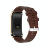 A8 1.98 inch 2 in 1 Bluetooth Earphone Silicone Strap Smart Watch, Support ECG / NFC(Brown)