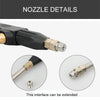 High Temperature High Pressure Large Hole Nozzle Water Gun for Steam Car Washer, Spray Nozzle Cylindrical: 3.0