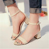 Women Summer Open Toe Sandals, Size:40(Gray)
