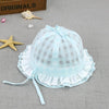 MZ5922 Lace Flower Princess Hat Summer Thin Baby Hat Sun Protection Hat, Size: 46cm(Light Yellow)