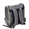 Breathable Pet Backpack Carrier, Green - Cats & Small Dogs