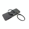 Mini Clip Nose Style Presbyopic Glasses without Temples, Positive Diopters:+1.00(Black)