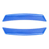 2 PCS Car-Styling Wheel Eyebrow Decorative Sticker Decorative Strip (Blue)