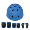 7 In 1 Children Roller Skating Protective Gear Set, Size: S(Blue)