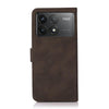 For Xiaomi Redmi K70 5G / K70 Pro 5G KHAZNEH Matte Texture Leather Phone Case(Brown)