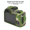 For Canon EOS R100 Glossy Soft Silicone Protective Case(Camouflage)