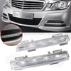 2 PCS DC12V / 10W / 6000K Car Front Bumper Fog Light / Daytime Running Lamp A2049068900 / A2049069000 for Mercedes-Benz