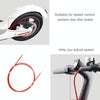 2 PCS For Xiaomi Mijia M365 Electric Scooter Rear Disc Brake Cable Brake Pipeline(Red)
