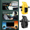 F415 Car Multifunctional Seat Back USB Fan(Yellow)