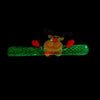 Santa Style Flash Light Merry Christmas Slap Pat Circle Wristband(Sequins Light Deer)
