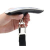 Stainless Steel Handheld Electronic Luggage Scale Portable Express Scale(Black)