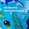 Children Intelligence Early Education Toy Animal Puzzle(Whale)