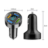 2pcs 4 in 1 USB 66W Digital Display Car Super Fast Charger