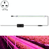 LED Plant Lamp Household Full Spectral Filling Hard Lamp Strip, Style: 30cm 1 Head(Pink Light UK Plug)