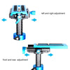 YELANGU 38.5-61cm Carbon Fiber Handheld Stabilizer for DSLR & DV Digital Video & Cameras, Capacity Range 0.5-3kg(Blue)