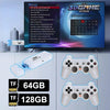 Y6 Handheld Game Console 2.4G HD 4K Wireless Portable Linux Video Game Stick, Style: 128G 10000+ Games