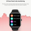 Aluminum Voice Assistant Music Blood Glucose Watch(Black)