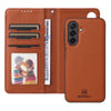 For Samsung Galaxy A26 5G BETOPNICE BN-005 2 in 1 Detachable Imitate Genuine Leather Phone Case(Brown)