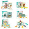 KABI Children Simulation Wooden Pretend Play Toy Kindergarten Parent-Child Interactive Toy, Style: Fruit Vegetable Juicer