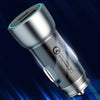 QIAKEY Vehicle Dual Port Fast Charging Charger One To Two Cigarette Lighter, Model: TK519 Coffee